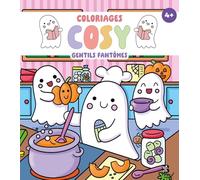 Coloriages cosy - Gentils fantômes