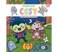 Coloriages cosy - Monstres mignons - Hannah Wood - Le Ballon Eds - broché - Document jeunesse