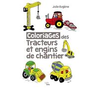 Coloriages des tracteurs et engins de chantier