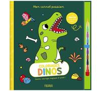Coloriages Dinos - Avec 1 Crayon Pousse-Mines