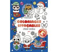 Coloriages effaçables - C'est Noël - Ahorine - Grund - broché - Document jeunesse