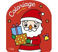 Coloriages fetes joyeux noel - Y.H. Wu - Lito - broché - Document jeunesse