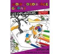 Coloriage Géant - Explorateurs - 80 X 120 Cm
