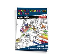 COLORIAGES GEANTS MA PLANETE 80 x 120 cm BOUCHUT