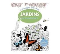 Coloriages jardins extraordinaires