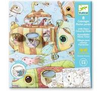 Coloriages le voyage de malo multicolore TU
