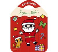 Coloriages les crayons couleurs - Joyeux Noël ! Dès 3 ans