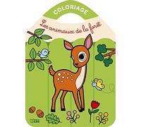 Coloriages Les crayons de couleurs - Les animaux de la forêt - Dès 3 anst