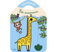 Coloriages Les crayons de couleurs - Les animaux- dès 3 ans