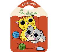 Coloriages Les crayons de couleurs - les chatons - Dès 3 ans