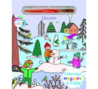 Coloriages magiques à l'eau - L'hiver