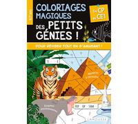 Coloriages magiques des Petits Génies - Du CP au CE1