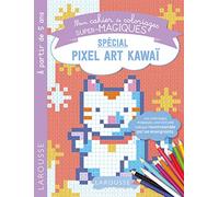Coloriages magiques en pixel, spécial Chiffres Kawai – Larousse