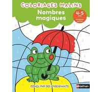 Coloriages magiques Maternelle - Pour s'entraîner à reconnaitre les chiffres et les quantités en coloriant - Moyenne Section de maternelle 4/5 ans