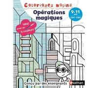 Coloriages malins - Opérations magiques CM1-CM2 Savine Pied (Illustration), Claudine Aubrun (Auteur)