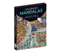 Coffret coloriages mandalas (avec 18 crayons)