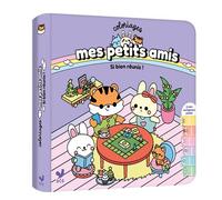 Coloriages mes petits amis + 6 surligneurs - Si bien réunis ! - Luli Bunny - Deux Coqs D'or - cartonné - Document jeunesse