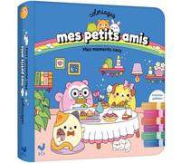Coloriages Mes petits amis Mes moments cosy - pochette avec feutres pailletés - Luli Bunny - Deux Coqs D'or - cartonné - Document jeunesse