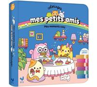 Coloriages Mes petits amis Mes moments cosy - pochette avec feutres pailletés