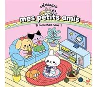 Clémentine Dérodit – Coloriages mes petits amis : Si bien chez nous ! – Broché