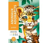 Coloriages mystères - Animaux adorables - Maria Machulska - Hachette Heroes - broché - Livre-jeu