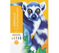 Coloriages mystères - Animaux extraordinaires - Lauren Farnsworth - Hachette Heroes - broché - Livre-jeu