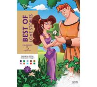 Coloriages mystères Best of Love Stories Colorie les chiffres et découvre l'image - Collectif - Hachette Heroes - broché - Document jeunesse