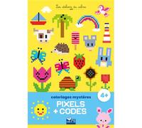 Coloriages mystères codes et pixels - Alice Turquois - Deux Coqs D'or - broché - Document jeunesse