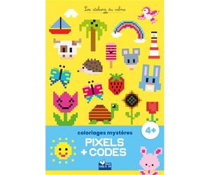 Coloriages mystères codes et pixels - Alice Turquois - Deux Coqs D'or - broché - Document jeunesse