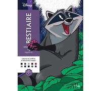 Coloriages Mystères - Disney - Bestiaire - 100 illustrations inédites - Animaux des films - Revivez Disney