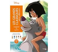 Coloriages mystères Disney - Grands classiques Spécial débutants