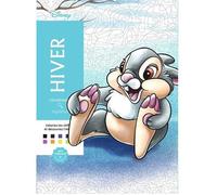 Coloriages mystères - Disney - Hiver - 100 coloriages - Personnages cultes - Détente créative