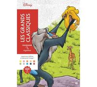 Jérémy Mariez – Coloriages mystères Disney : Les Grands classiques – 100 coloriages – Broché