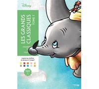 Coloriages mystères Disney - Les grands classiques Tome 7 - William Bal - Hachette Pratique - broché - Livre-jeu