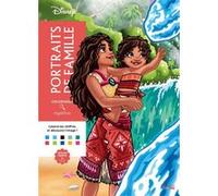 Coloriages mystères Disney - Portraits de famille Alexandre Karam (Illustration)