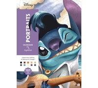 Coloriages mystères Disney - Portraits (trompe l'oeil)