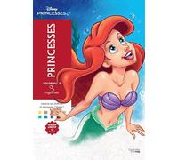 Coloriages mystères Disney Princesses: Coloriez les chiffres et découvrez l'image