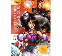 Coloriages mystères Disney - Très grands classiques Colorie les chiffres et découvre l'image - Jérémy Mariez - Hachette Heroes - broché - Document jeunesse