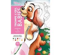 Coloriages mystères Disney - Trompe l'oeil Babies