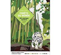 Coloriages mystères Forêts du monde – 100 coloriages mystères – Hachette Pratique