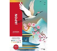 Coloriages mystères - Japon - Charlotte Mendès - Hachette Heroes - broché - Livre-jeu