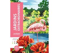 Collectif – Coloriages mystères : Jardins extraordinaires – Broché