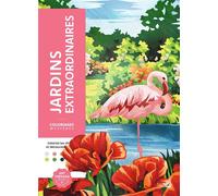 Coloriages mystères - Jardins extraordinaires - Collectif - Hachette Heroes - broché - Document jeunesse