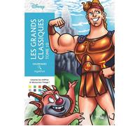 Coloriages mystères - Les Grands classiques Disney Tome 10