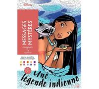 Collectif – Coloriages mystères Disney – Messages mystères – Broché