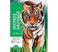 Hachette Pratique – Coloriages mystères Monde sauvage – Illustration