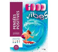 Coloriages mystères - Pensées positives - Sandrine Fourrier - Hachette Heroes - broché - Livre-jeu
