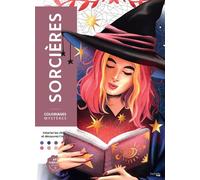 Coloriages mystères - Sorcières - Sandrine Fourrier - Hachette Heroes - broché - Livre-jeu