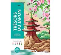 Coloriages mystères Trésors du Japon: Coloriez les chiffres et découvrez l'image