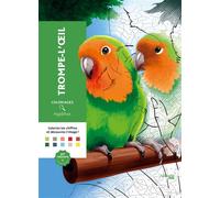 Coloriages mystères - Trompe l'oeil - Jérémy Mariez - Hachette Heroes - broché - Livre-jeu